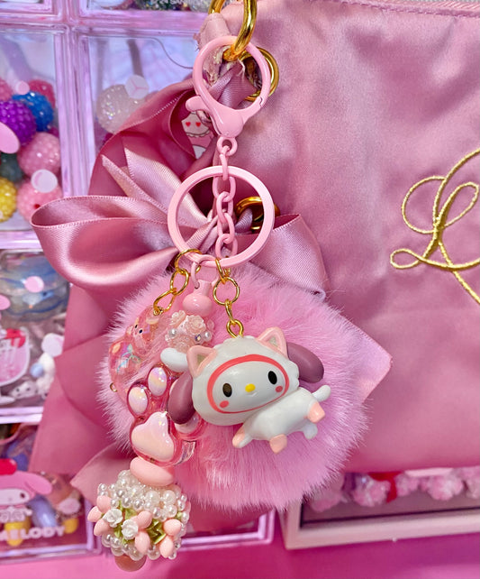 Kitty Bunny Keychain