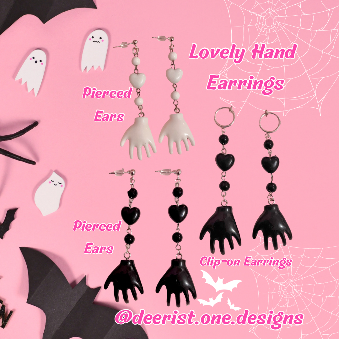 Lovely Hand Earrings