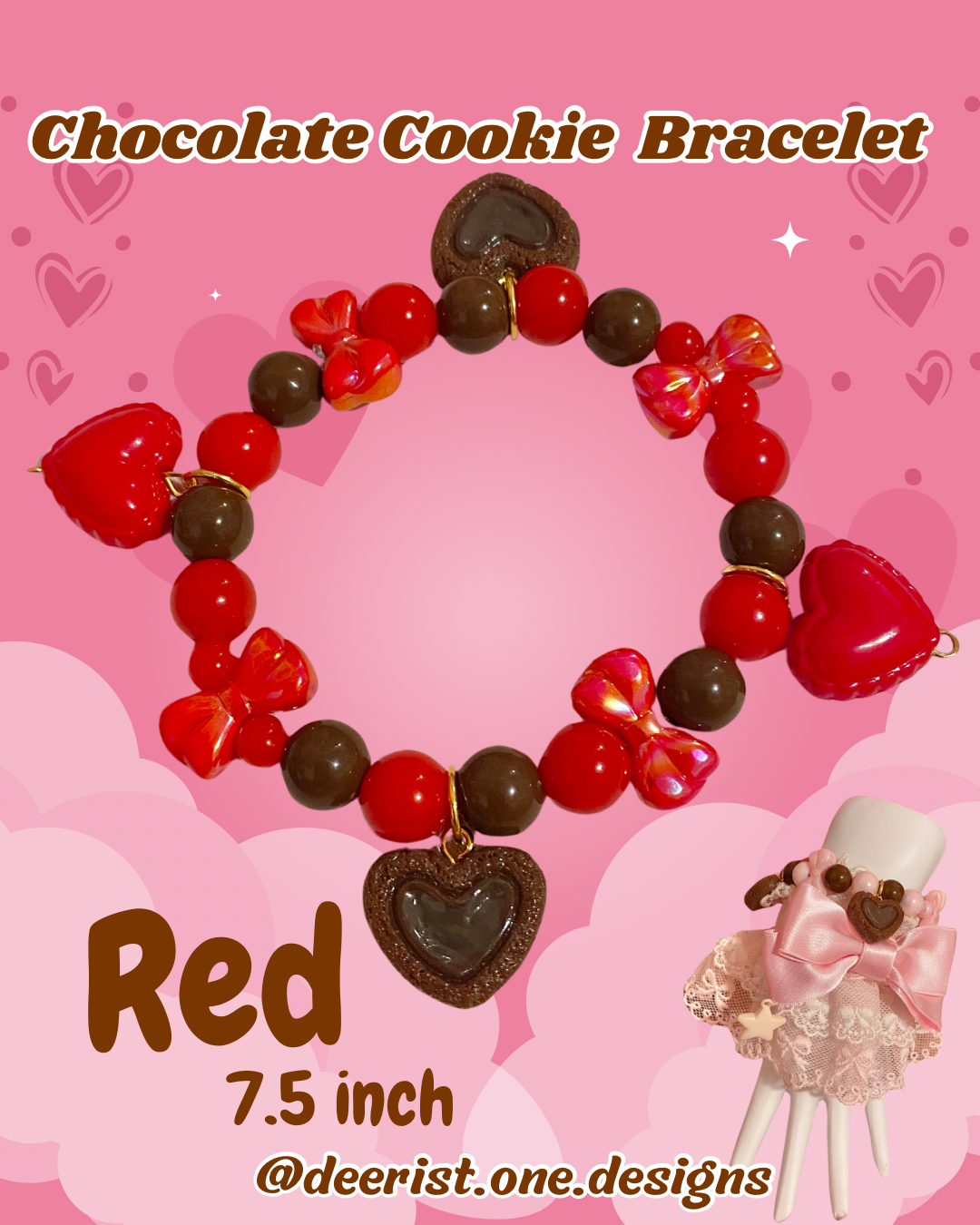 Chocolate Cookie Bracelet