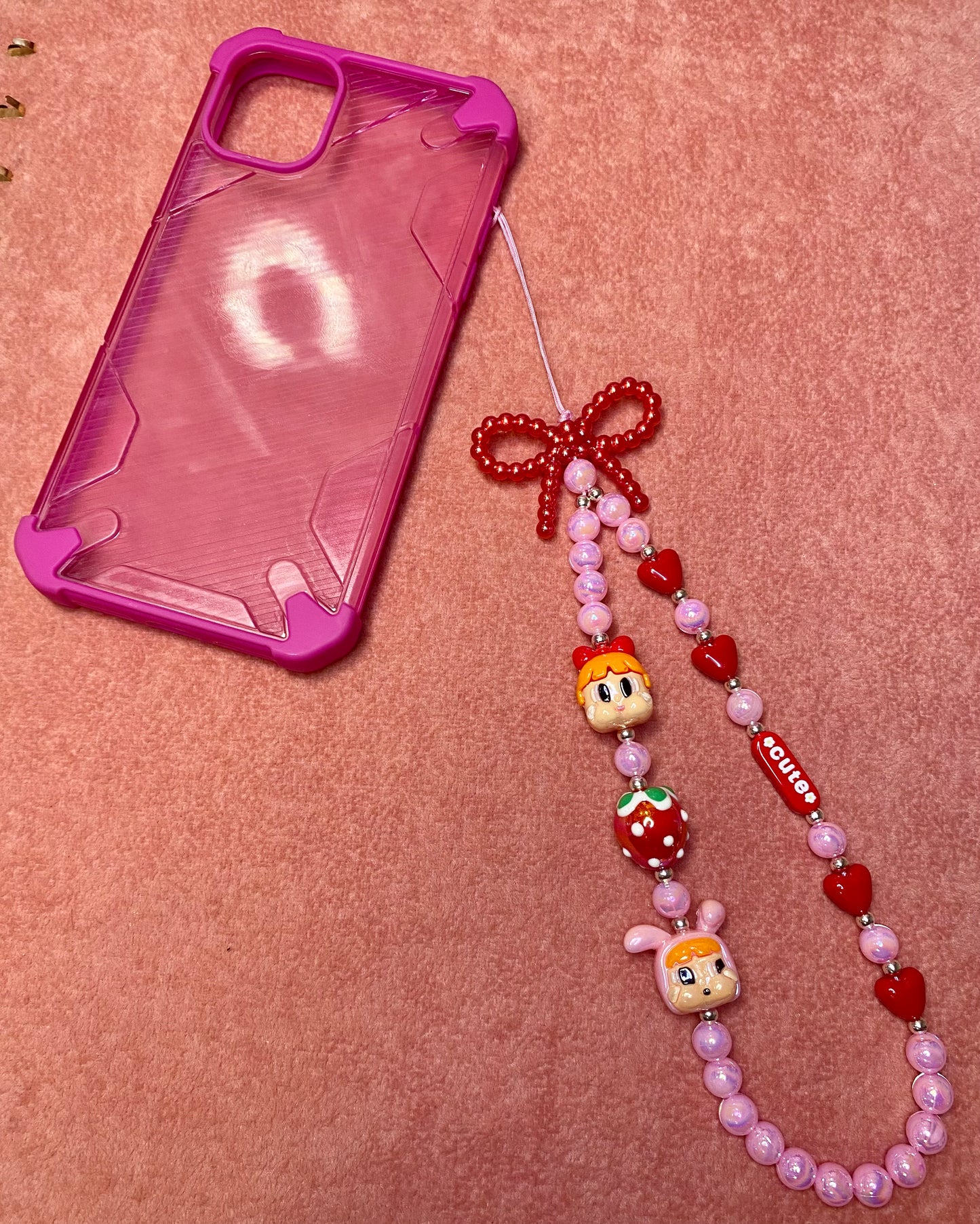 Crying Super Girl Device Strap