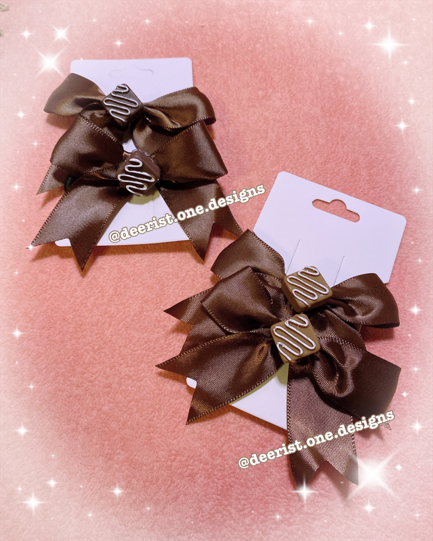 Sweet Chocolate Hair Ties