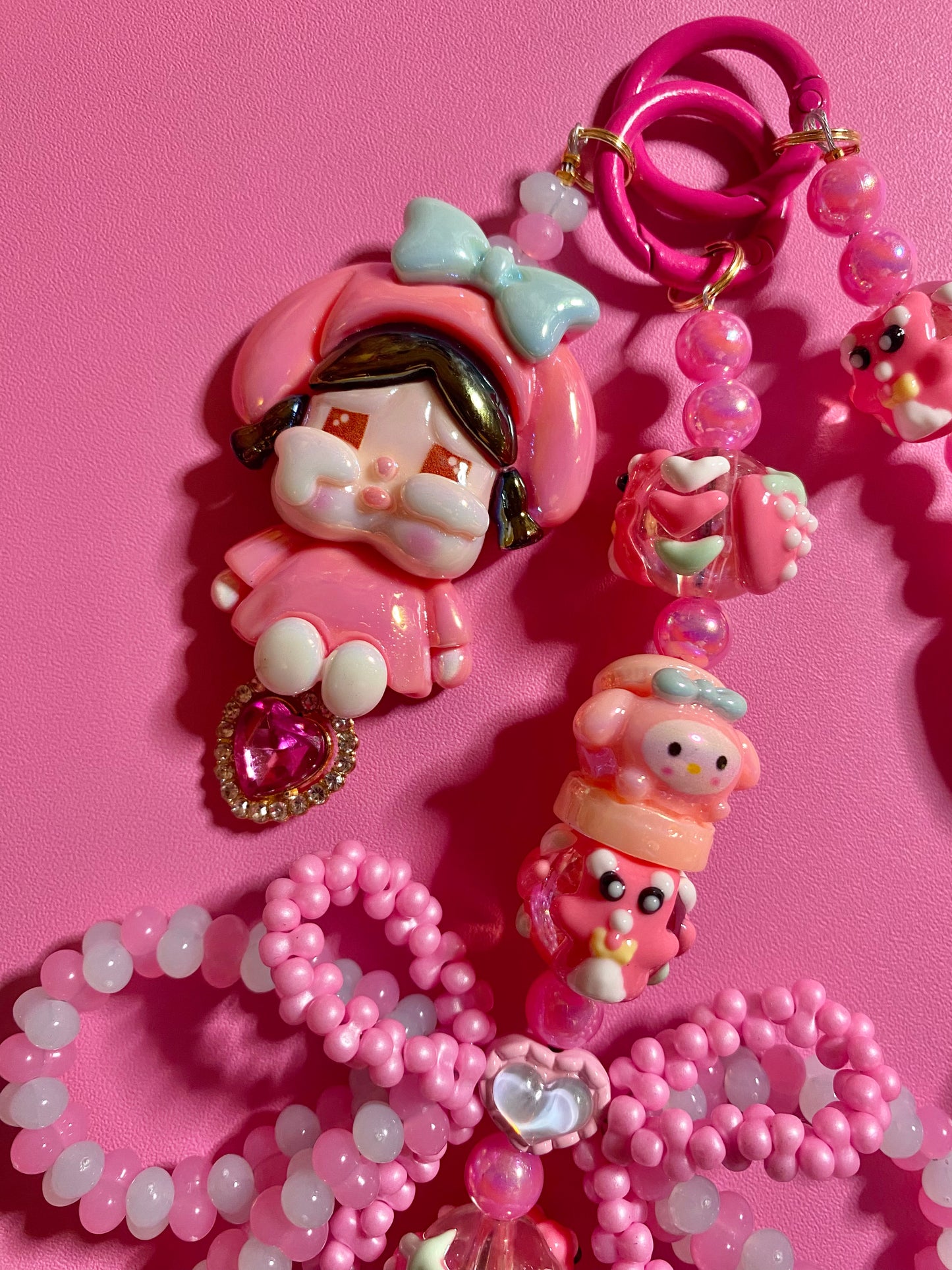Sad Bunny Keychain/Bagchain