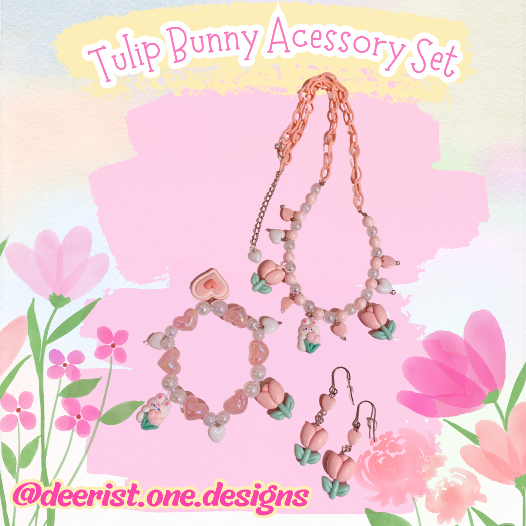 Tulip Bunny Accessory Set