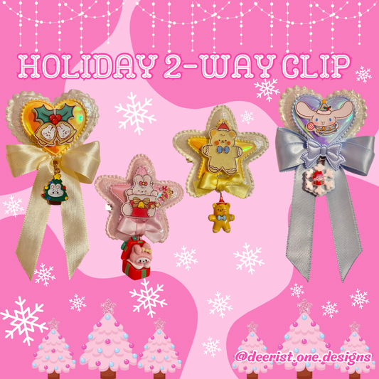 Holiday 2-way Clip