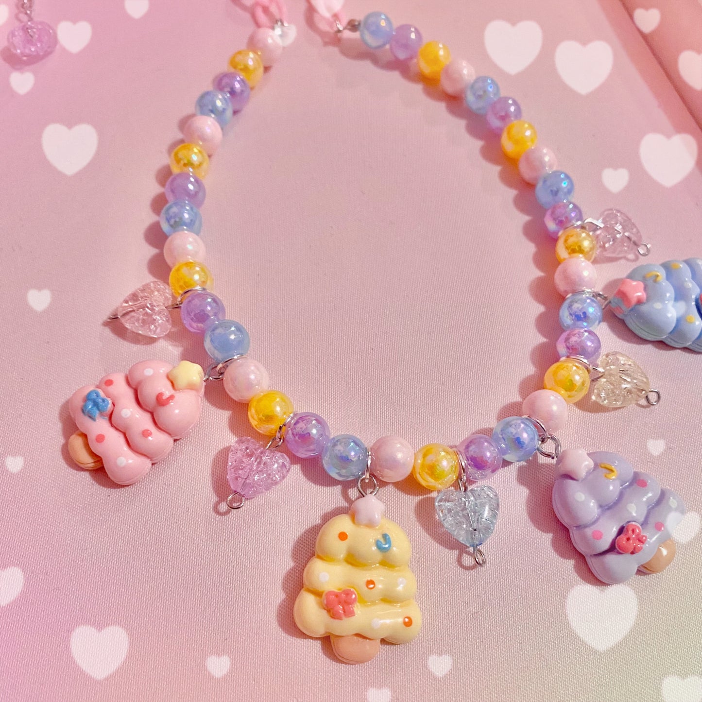 Pastel Tree Necklace