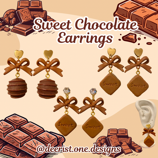 Sweet Chocolate Earrings