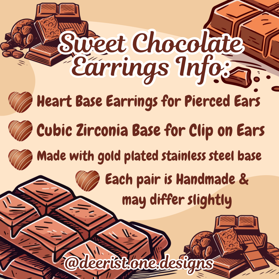 Sweet Chocolate Earrings