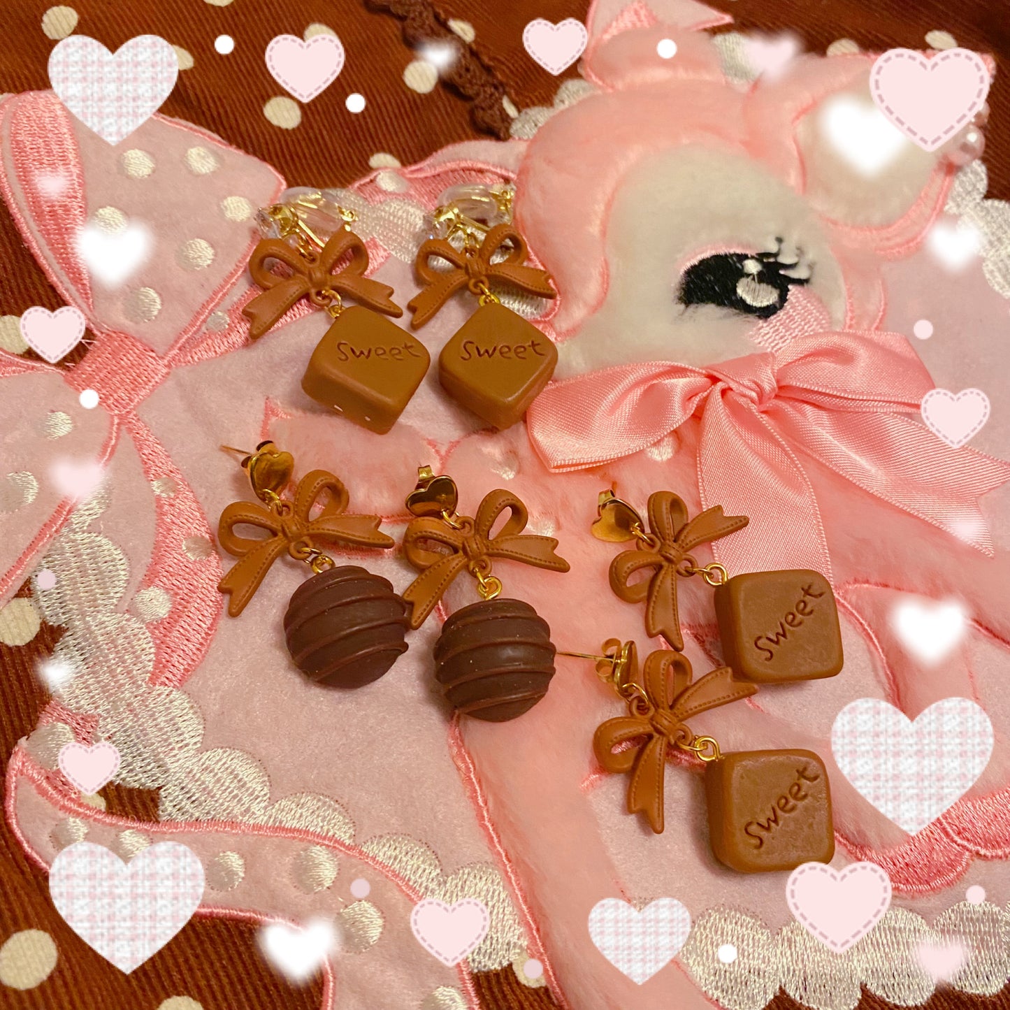 Sweet Chocolate Earrings
