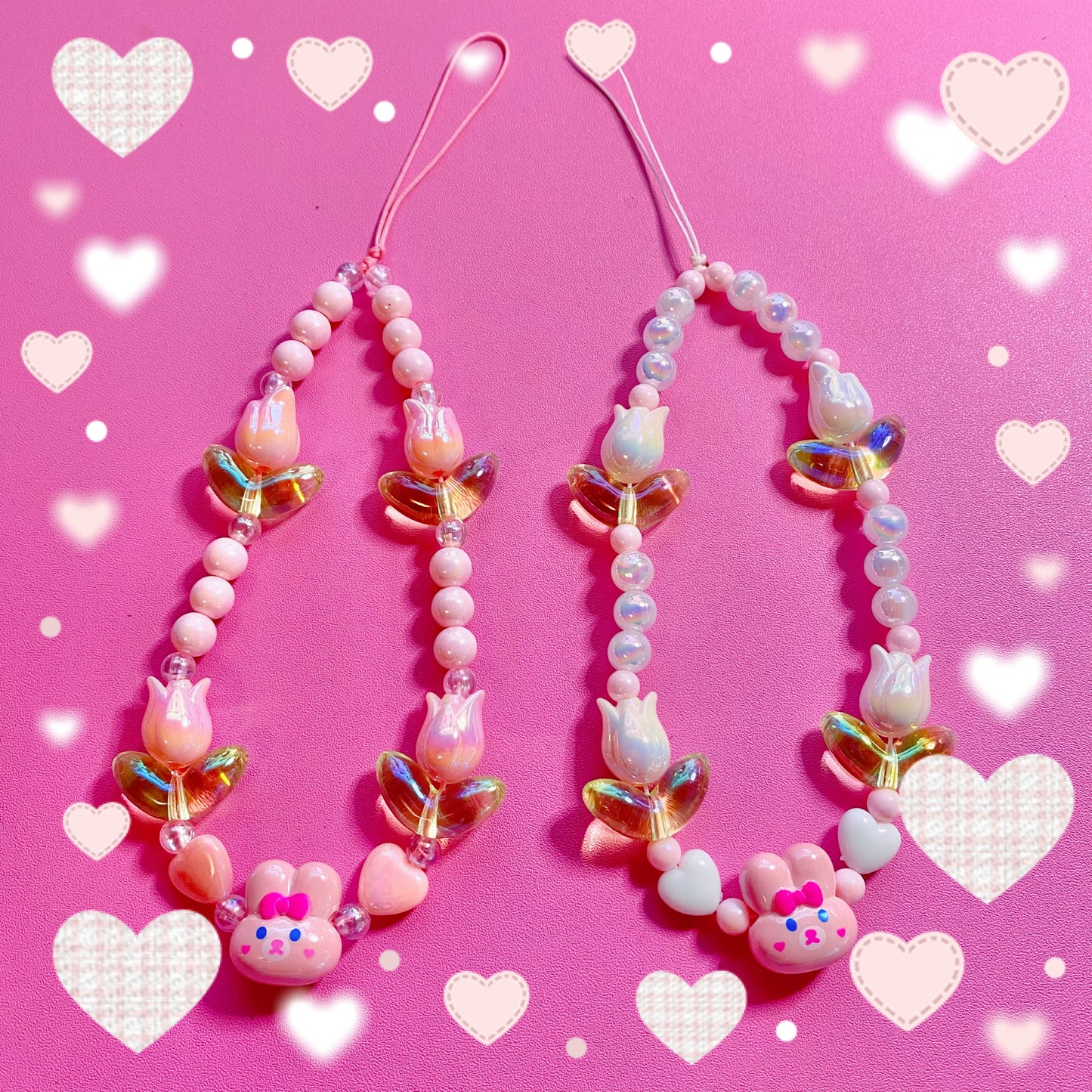 Flower Bunny Device Strap