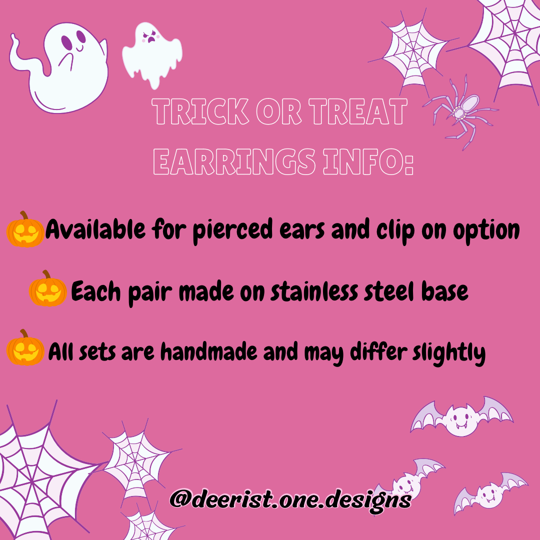 Trick-or-Treat Earrings