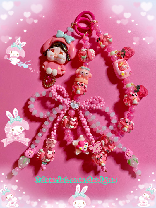 Sad Bunny Keychain/Bagchain