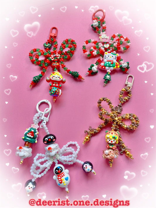 Christmas Friends Keychain