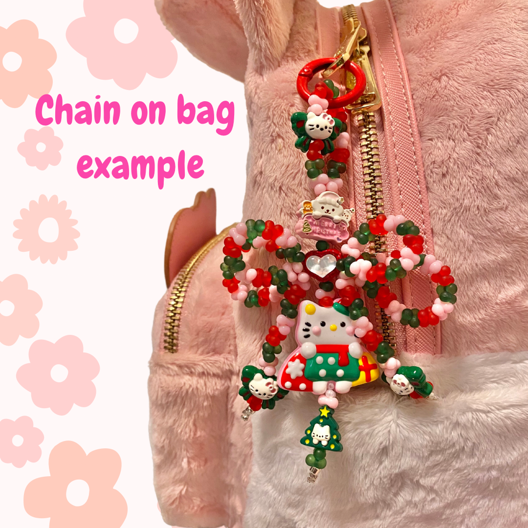 Christmas Friends Keychain