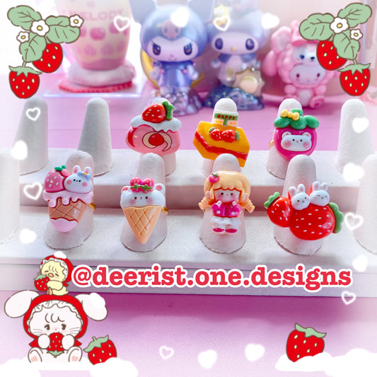 Strawberry Fields Ring