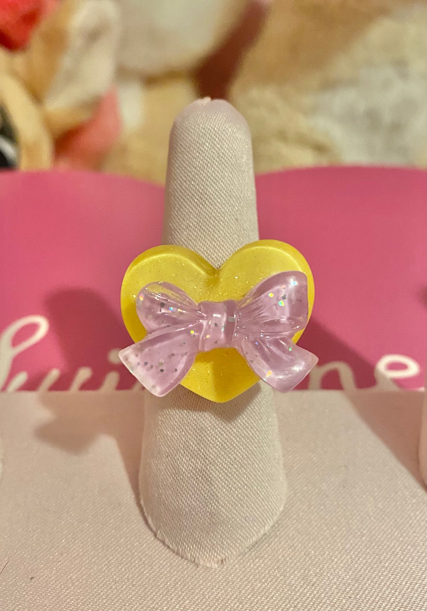 Heart Bow Ring