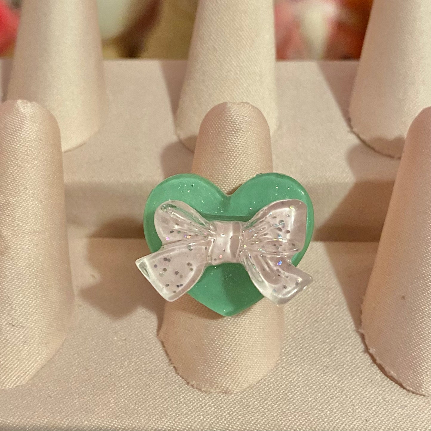 Heart Bow Ring