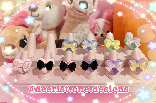 Heart Bow Ring