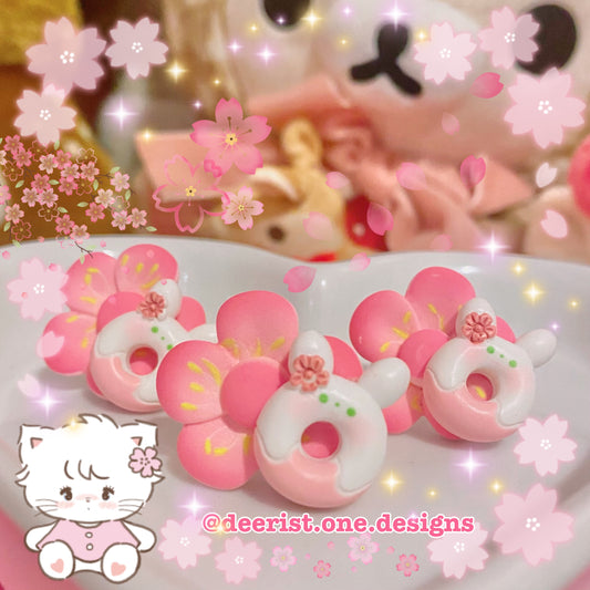 Sakura Bunny Doughnut Ring
