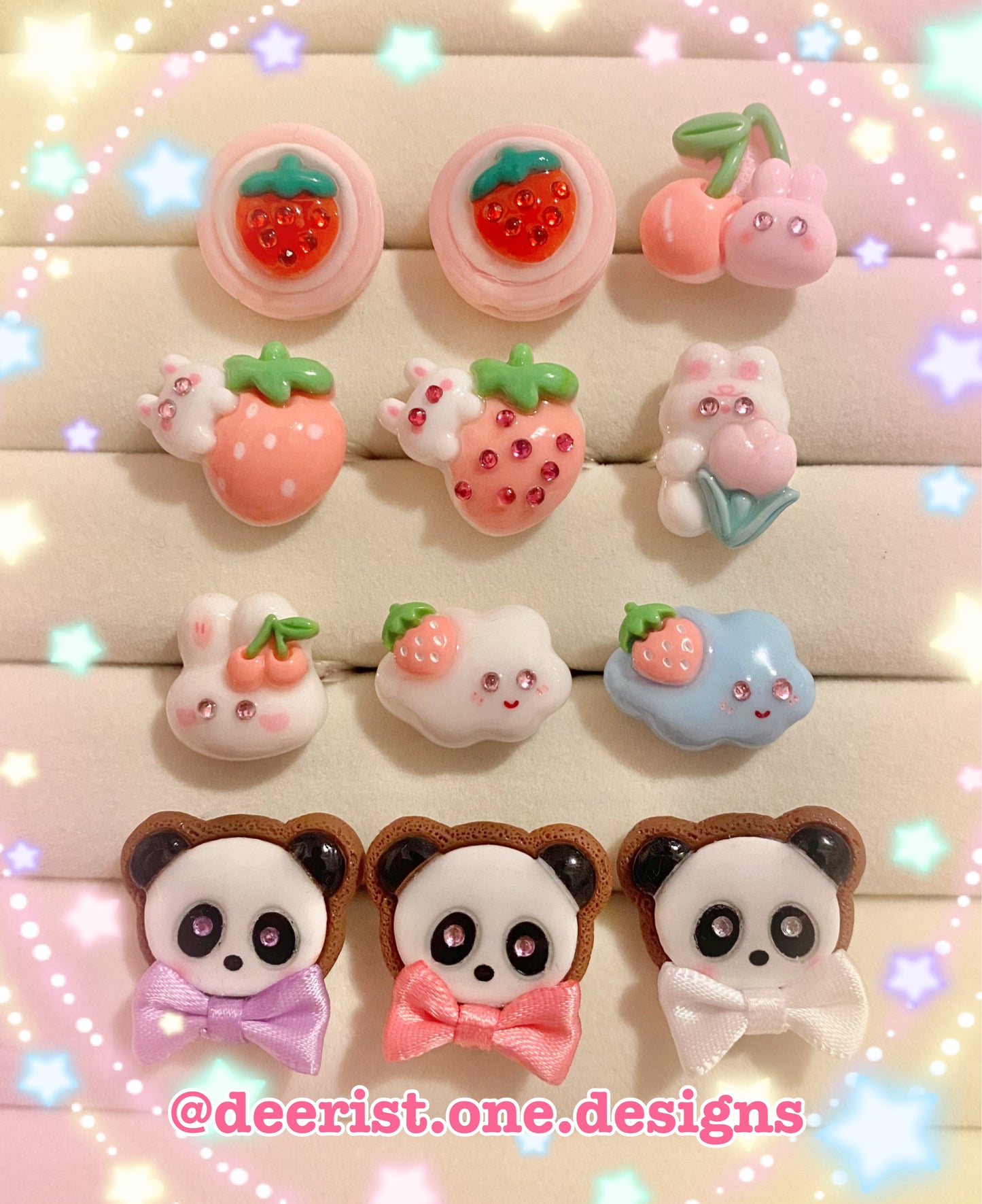 Kawaii Friends Rings
