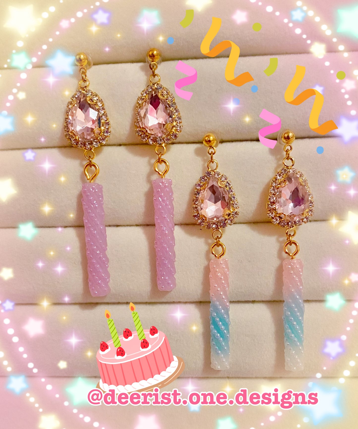 Candle Earrings