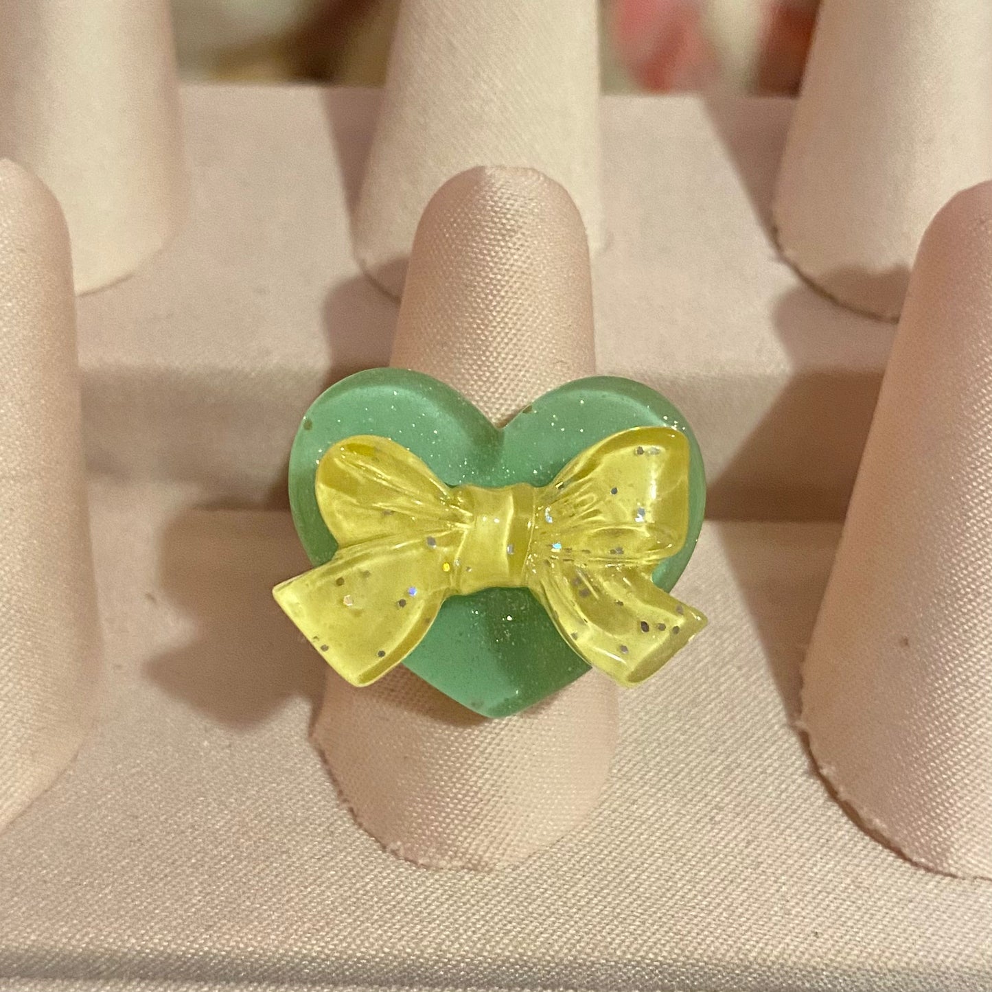 Heart Bow Ring