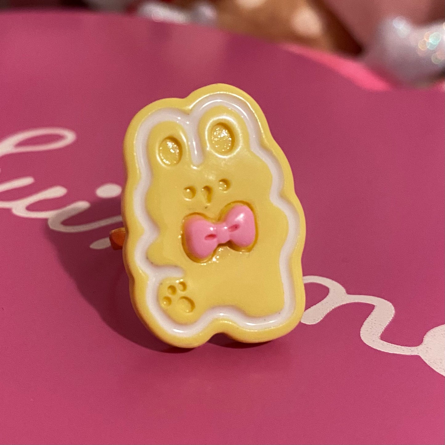 Pastel Bunny Ring