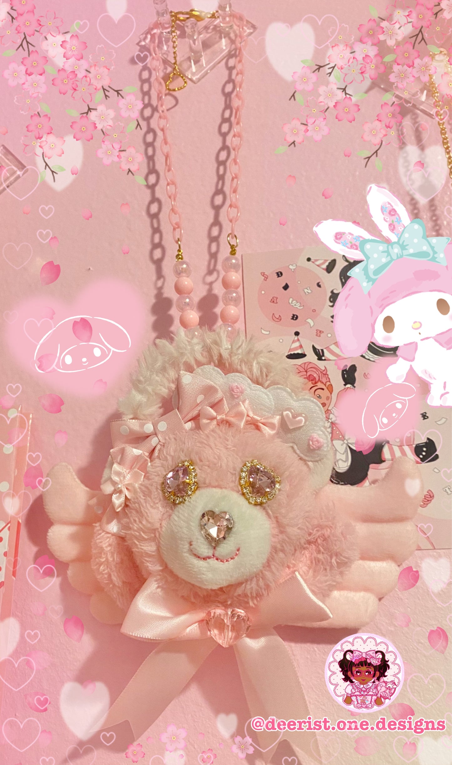 Angel Bear Necklace