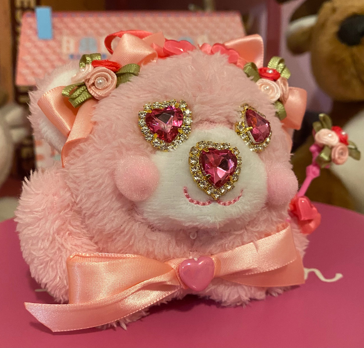 Flower Bear 2-way Clip
