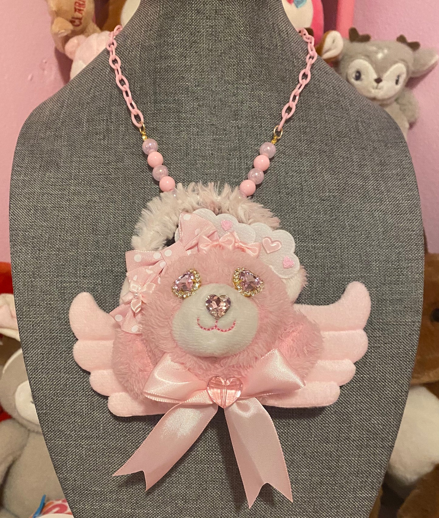 Angel Bear Necklace