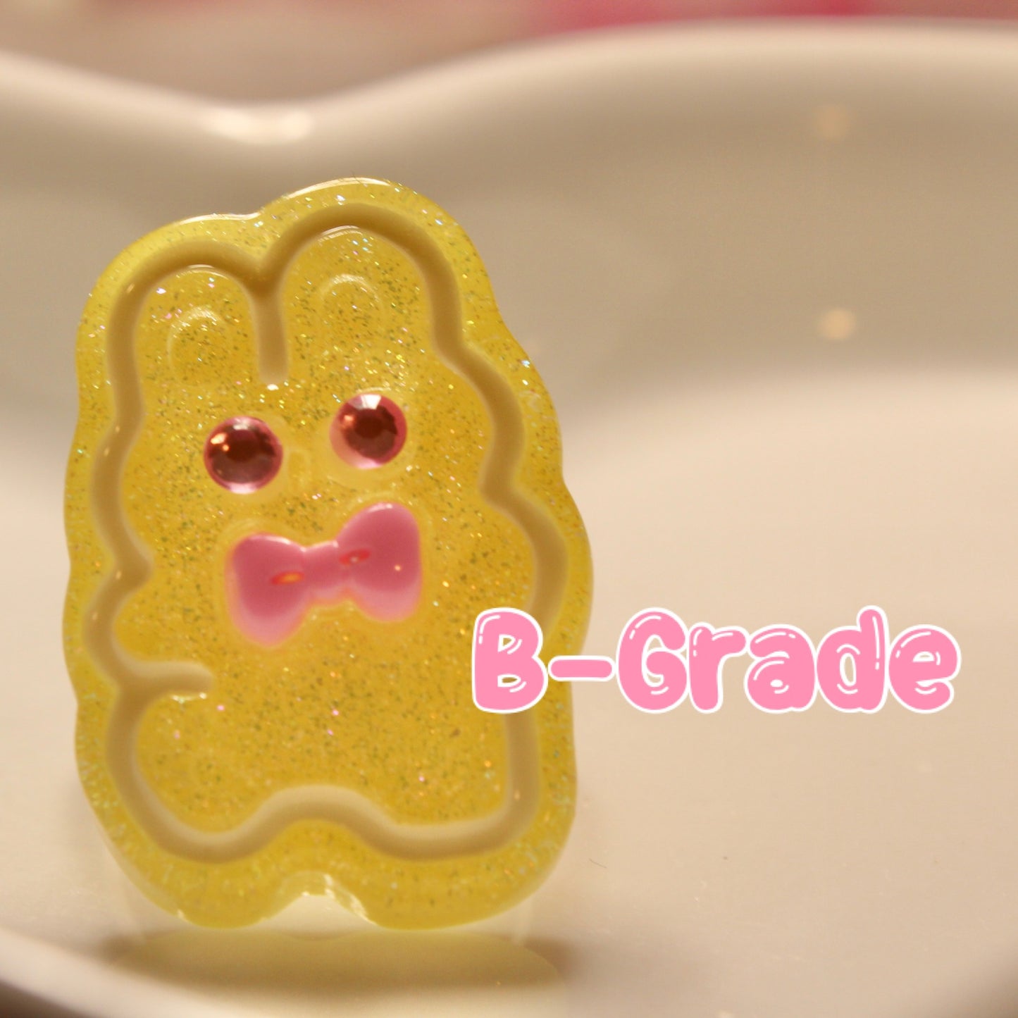 Glitter Bunny Ring