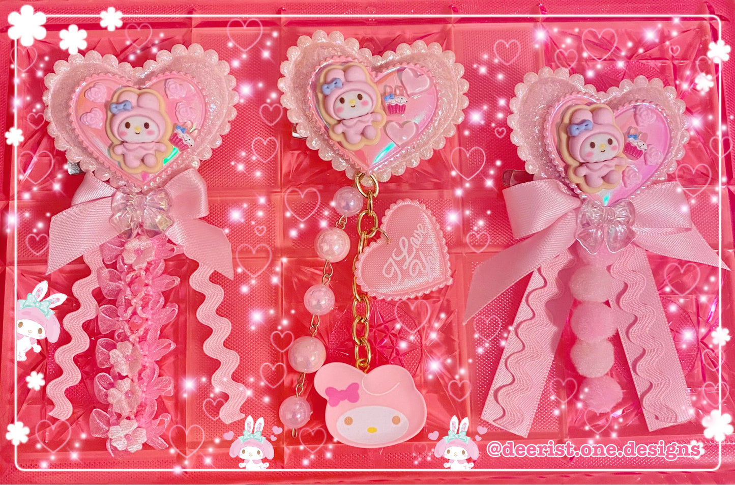 Bunny Cafe 2-way Clip