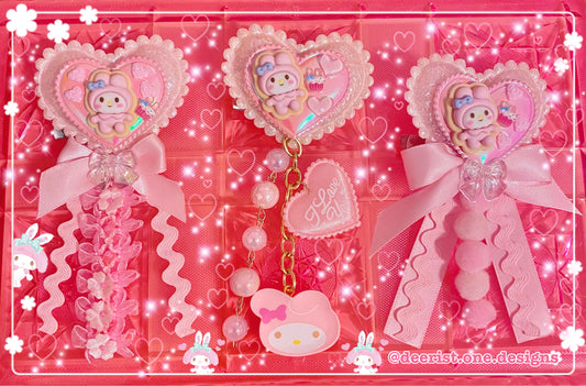 Bunny Cafe 2-way Clip