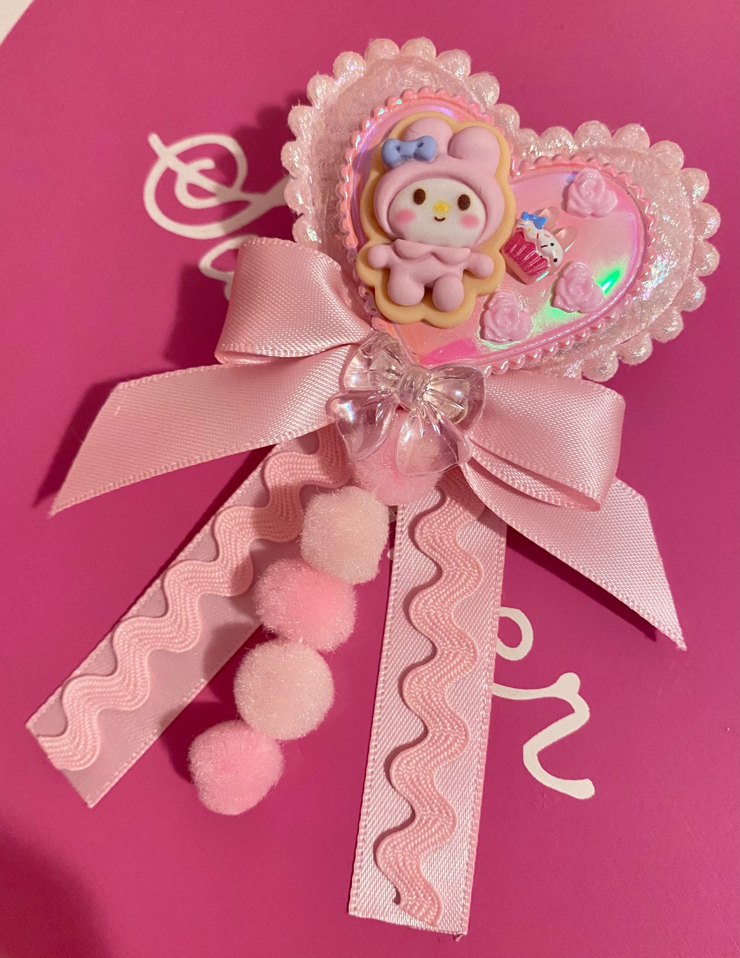 Bunny Cafe 2-way Clip