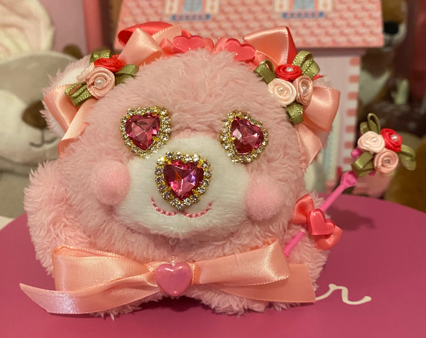 Flower Bear 2-way Clip