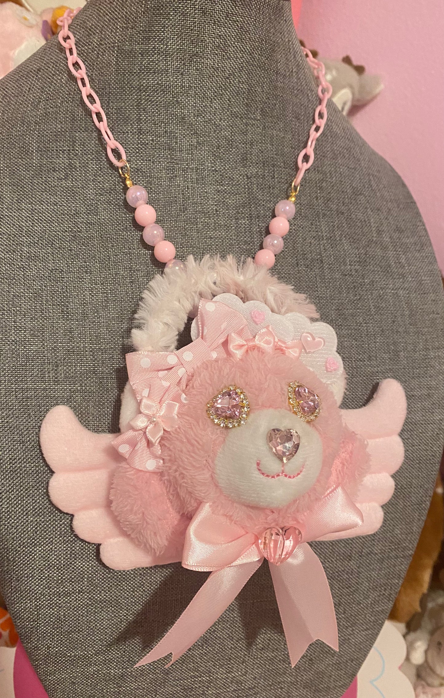 Angel Bear Necklace