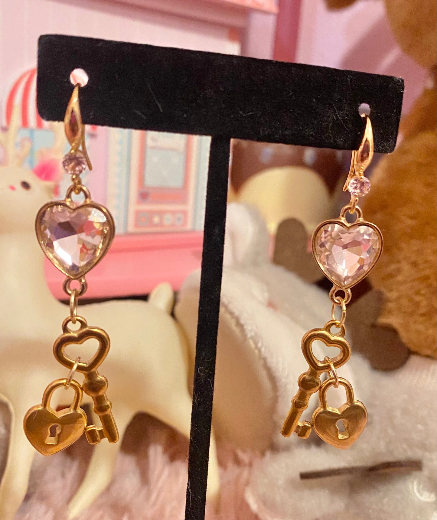 Keys to my Heart Earrings