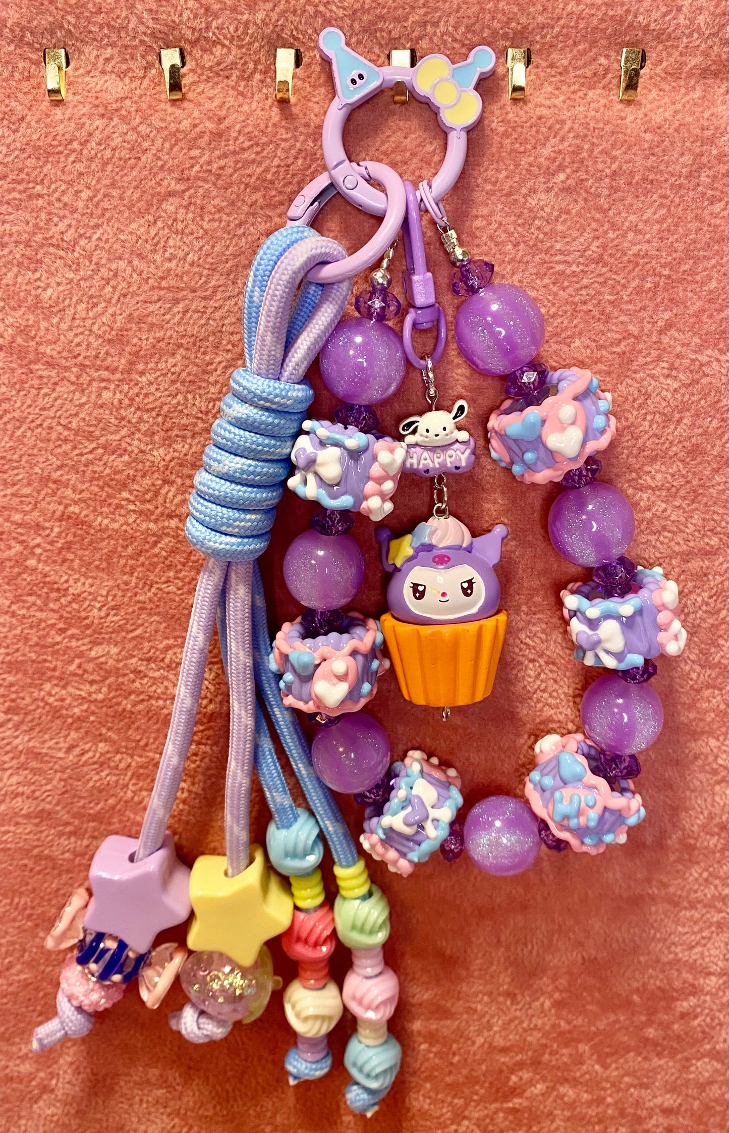 Devil Cupcake Keychain