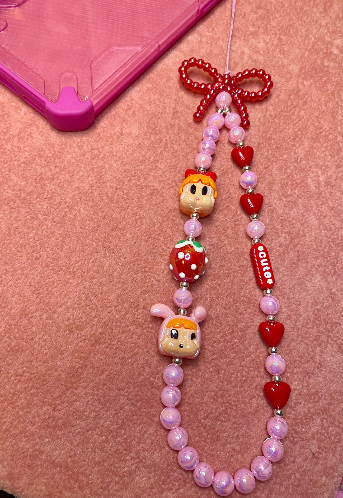 Crying Super Girl Device Strap