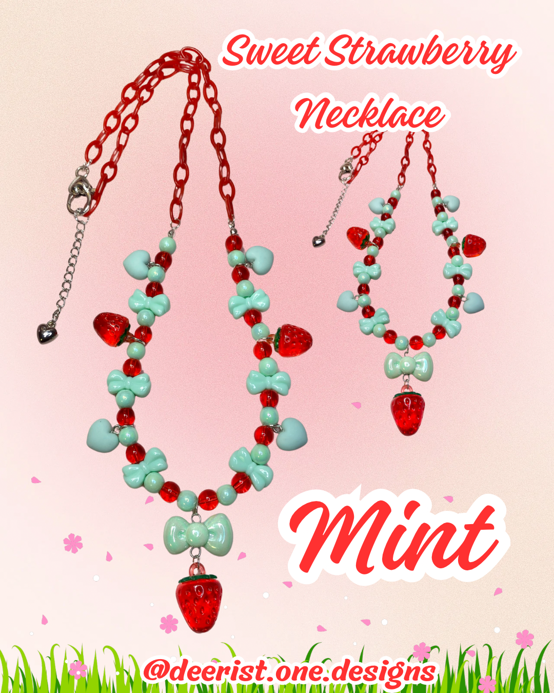 Sweet Strawberry Necklace