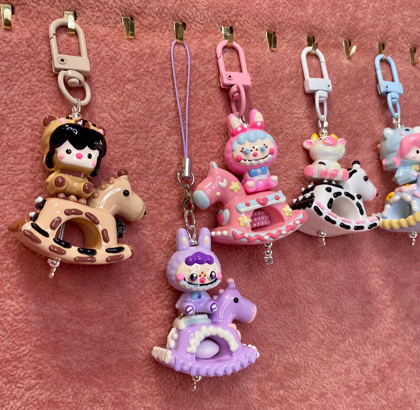 Rocking Horse Keychain