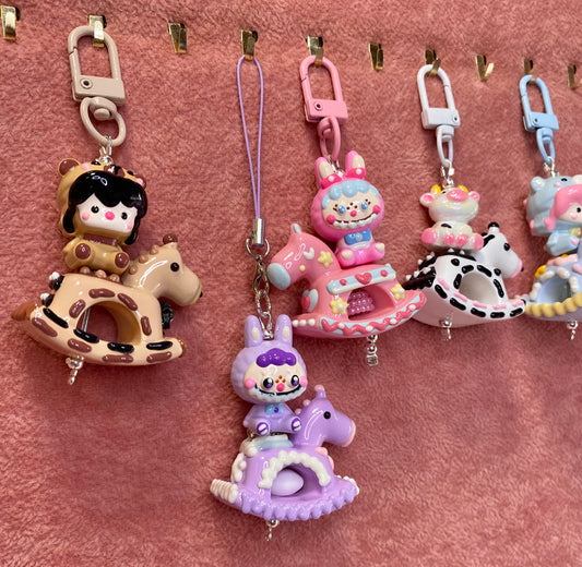 Rocking Horse Keychain