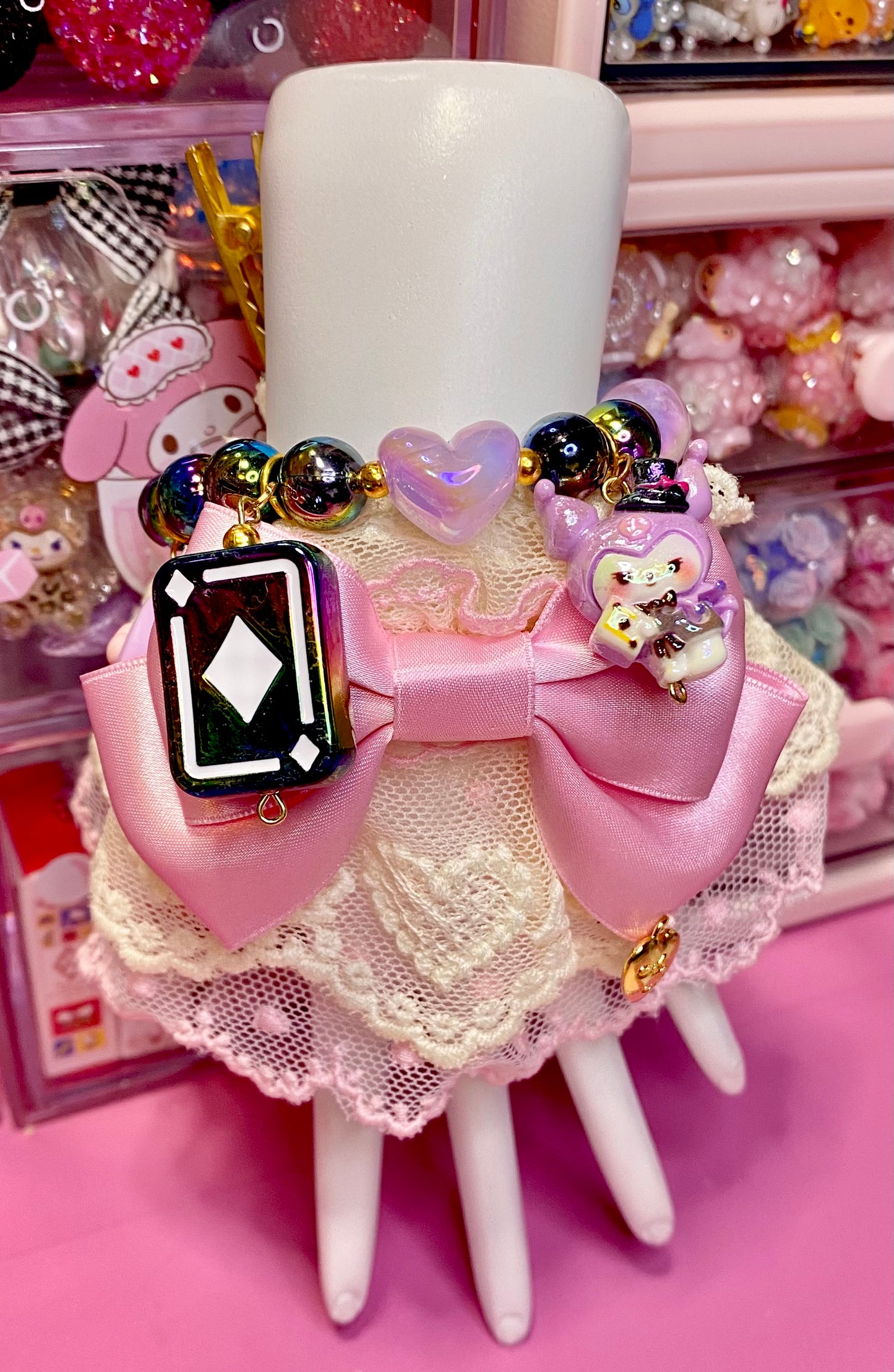Playing Cards Bunny Bracelet