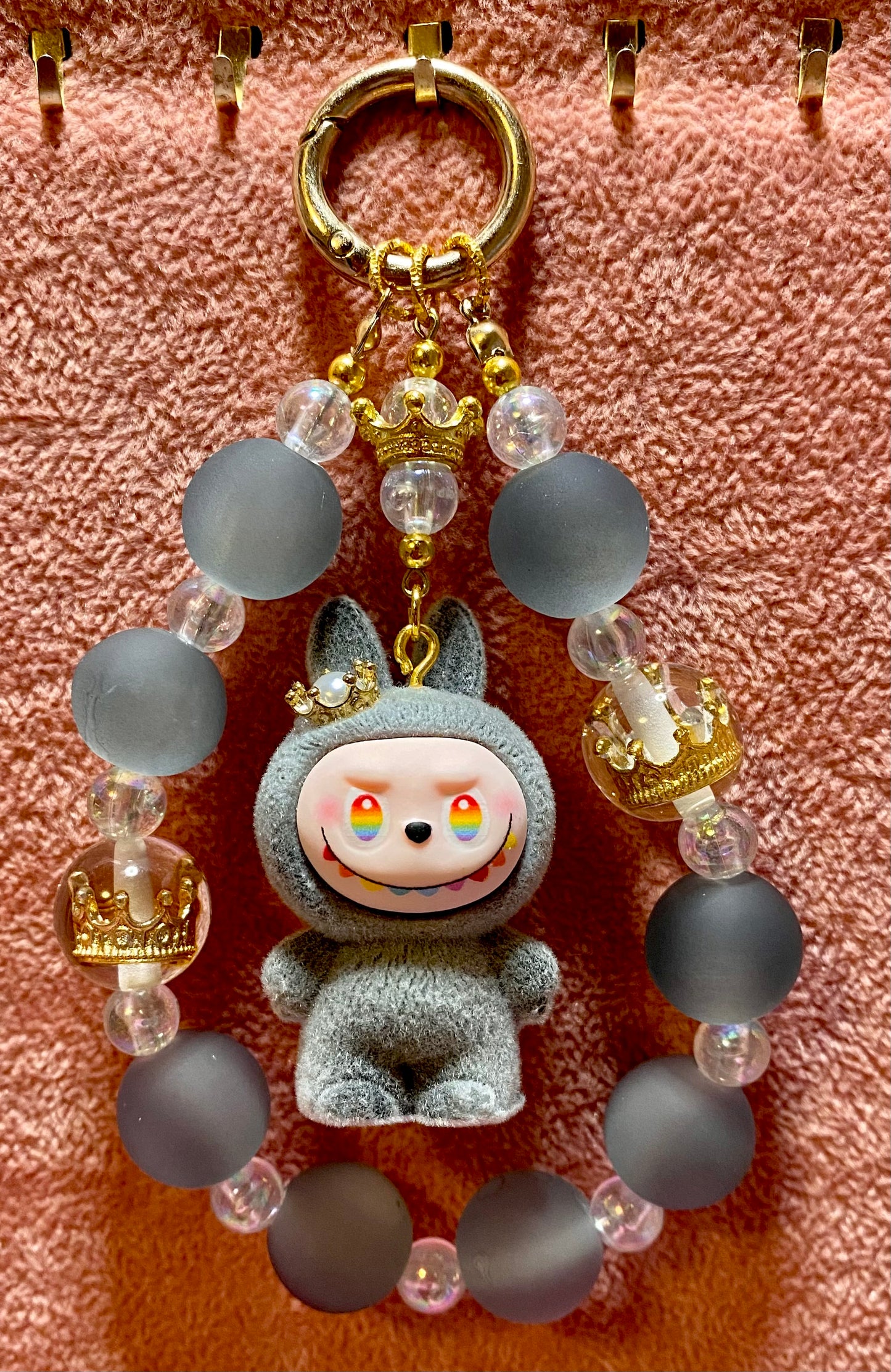 Crown Monster Keychain