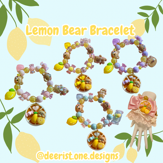 Lemon Bear Bracelet
