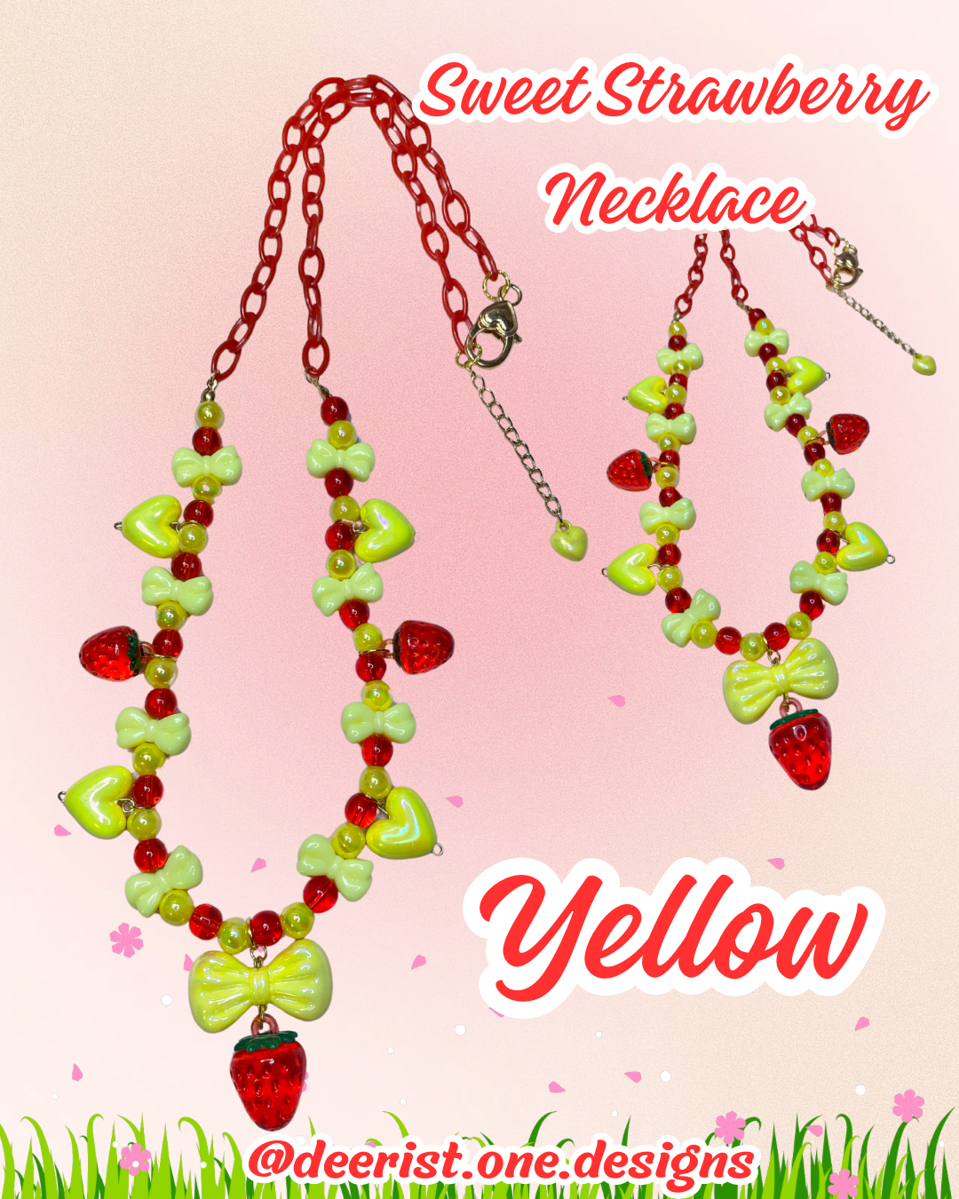 Sweet Strawberry Necklace