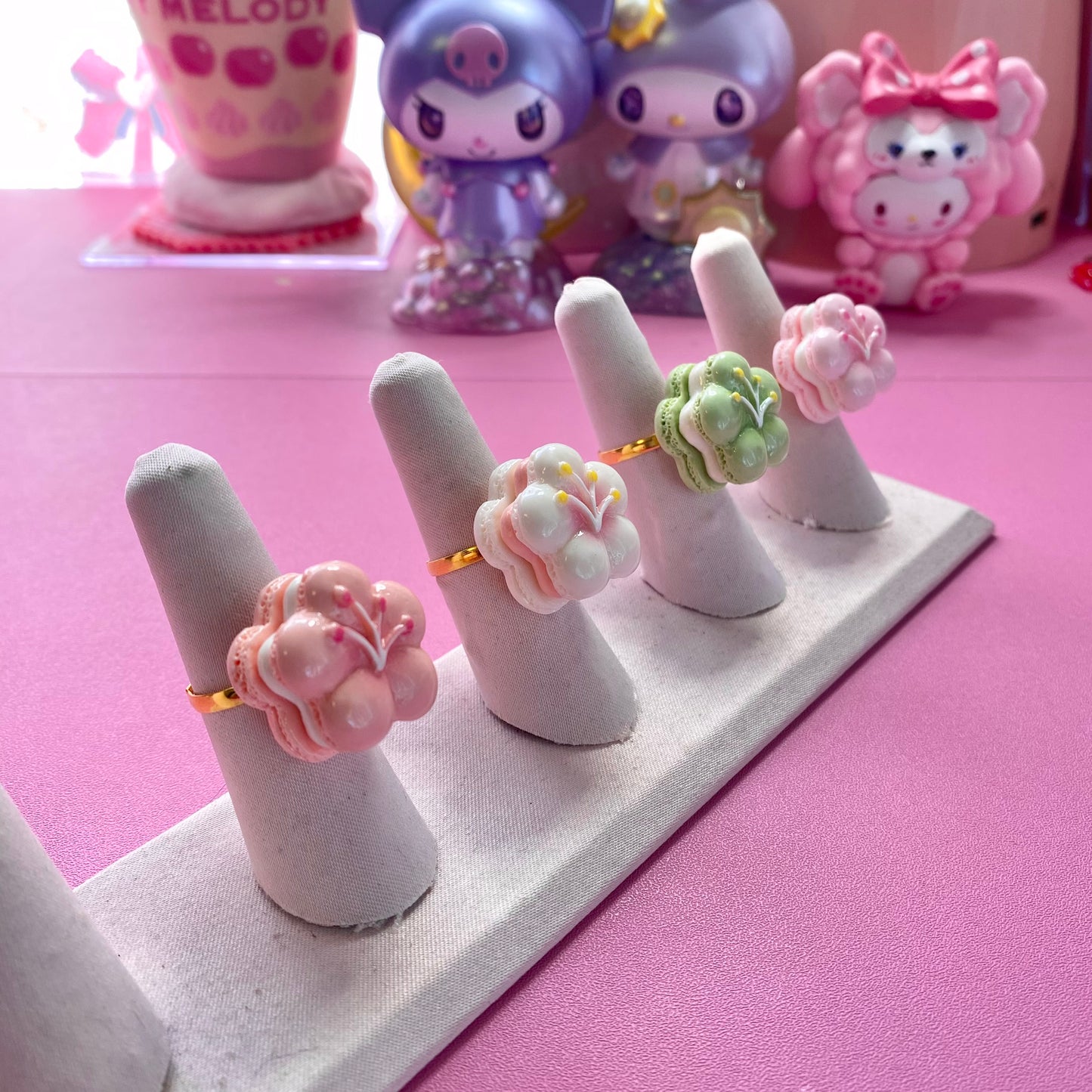 Sakura Macaroon Ring