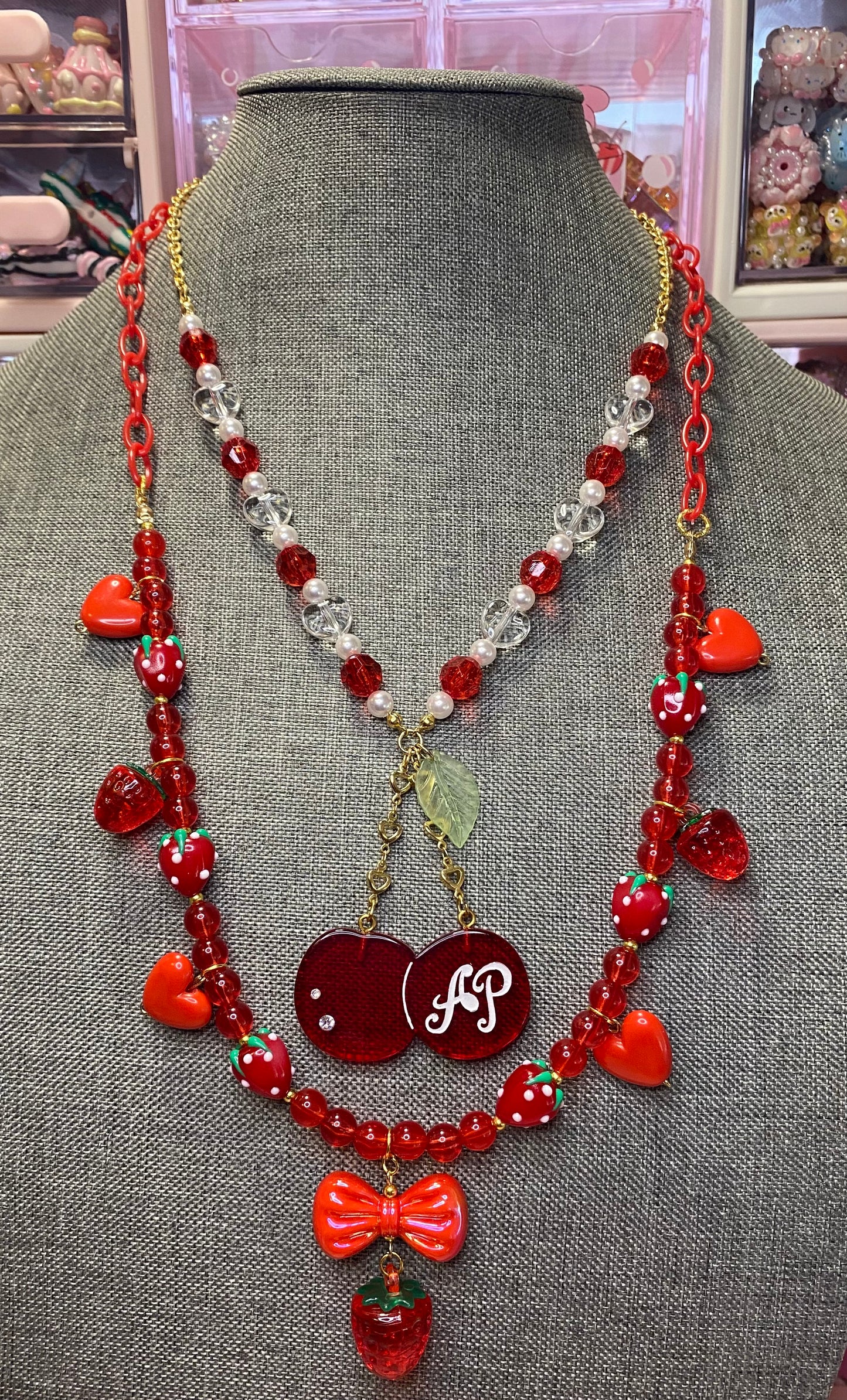 Strawberry Necklace