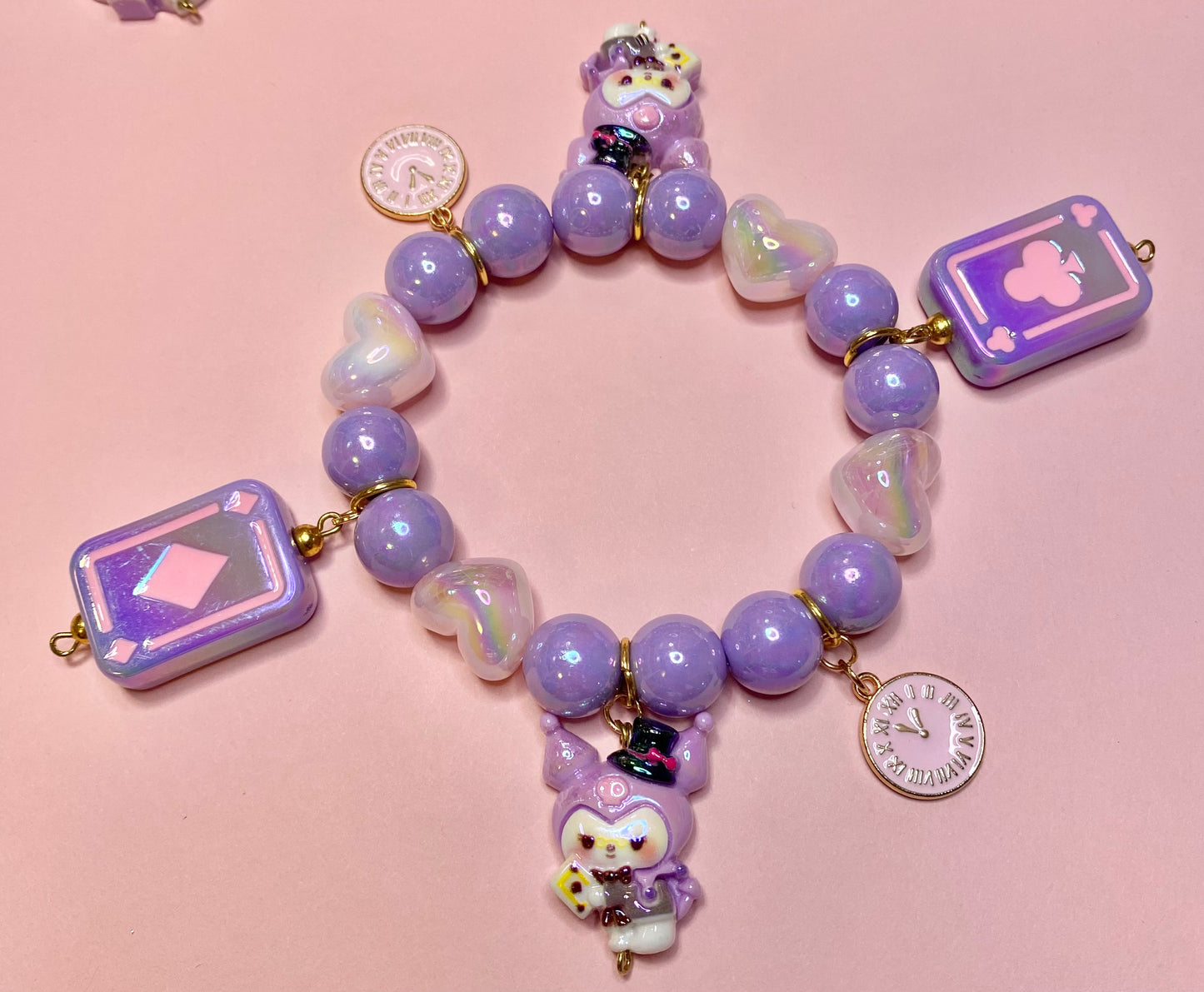 Playing Cards Bunny Bracelet