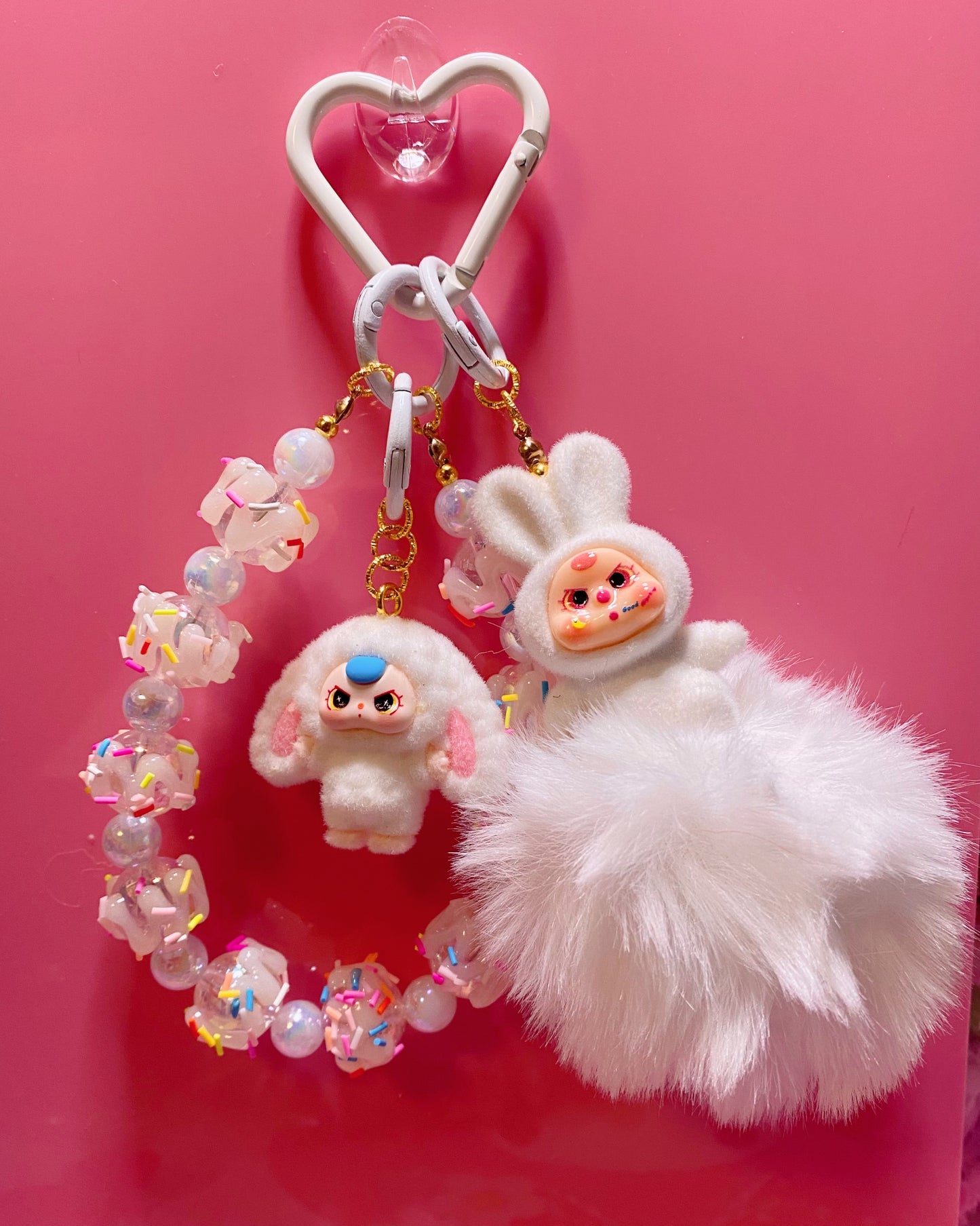 Tricky Bunny Keychain