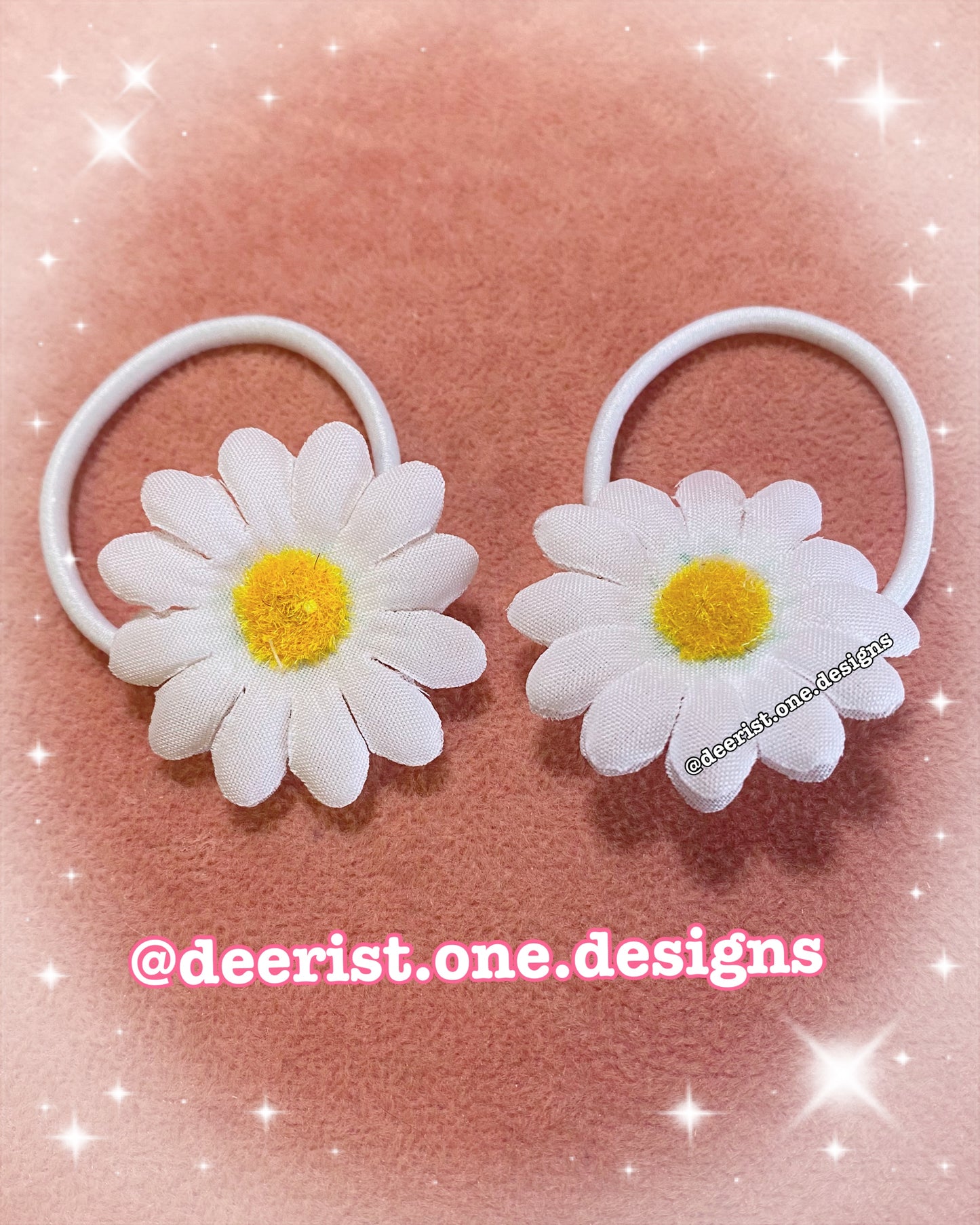 Flower Hair Ties